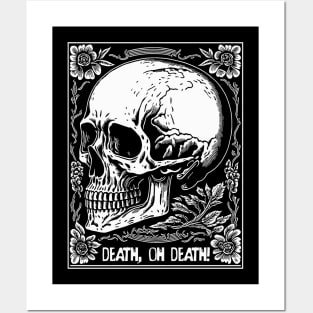 Skull Death Oh Death Posters and Art